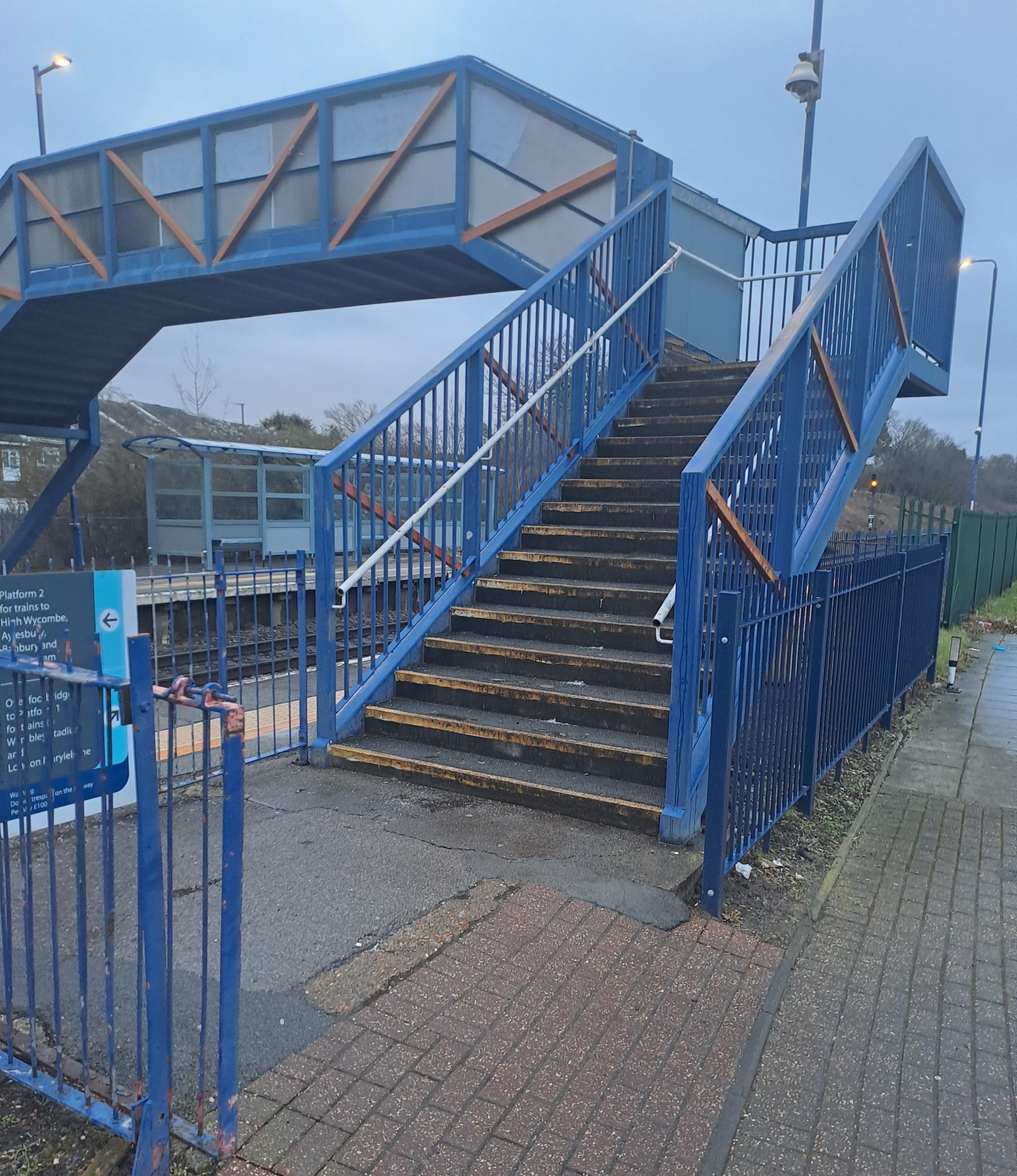 Northolt Park Station Before